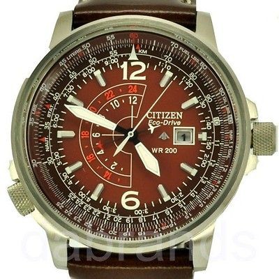 New Citizen Promaster Eco Drive Pilot Watch BJ7017 BJ7017 17W