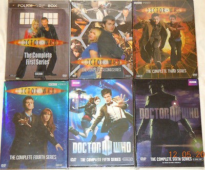 Doctor Who 1 6. Complete seasons 1,2,3,4,5,6 Dr. Who Complete Series