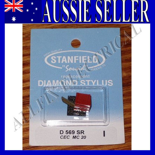 CEC CDC MC14, MC20 Compatible Turntable Stylus   Stanfield # D569SR