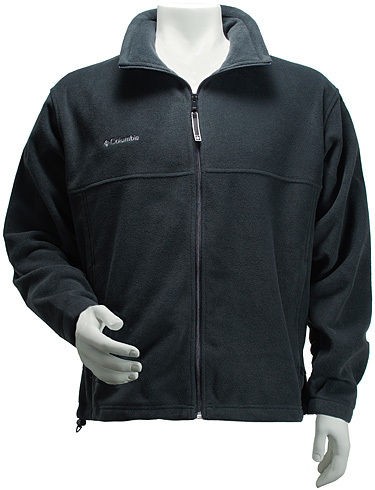 COLUMBIA MENS BLACK STEENS FLEECE JACKET NWT SM 4XL