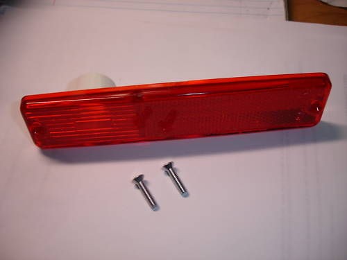 POSTAL / MAIL JEEP SIDE LIGHTS LENSES REAR RED