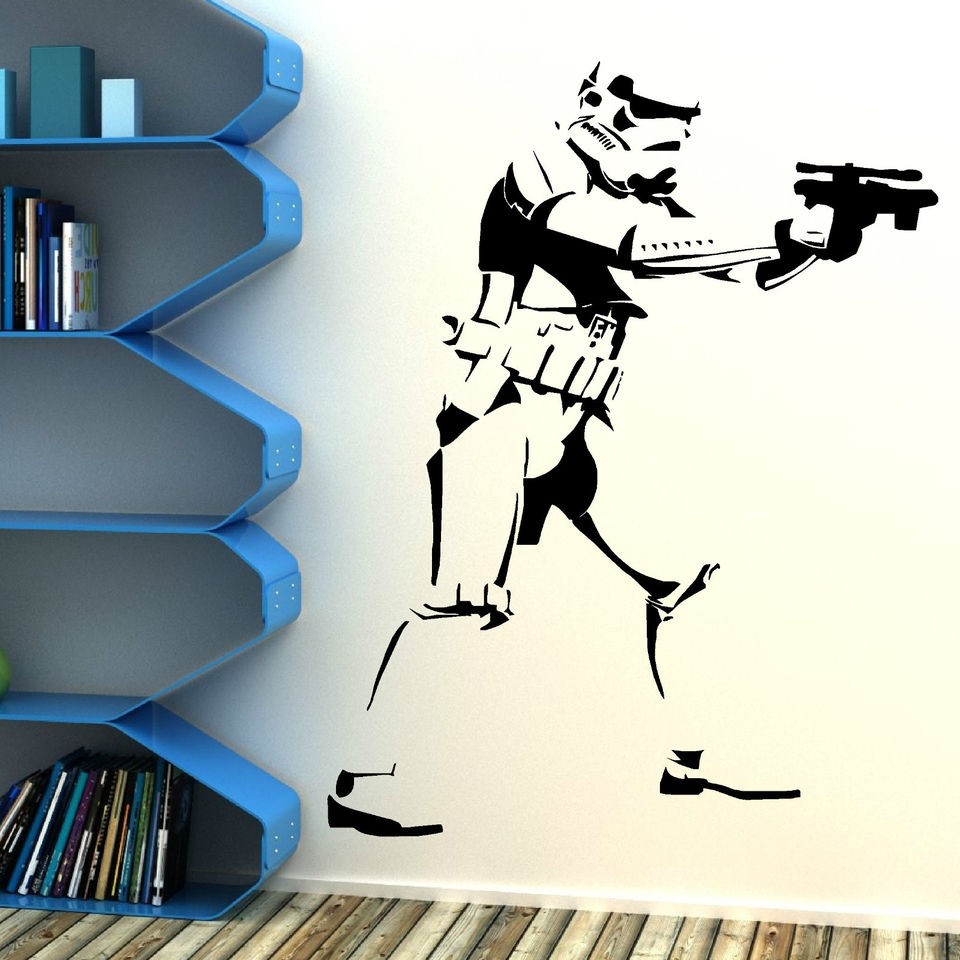 STORM TROOPER Star Wars VINYL WALL ART STICKER