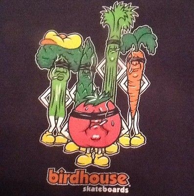 Old school Skateboard shirt Birdhouse Jeremy Klein Classic rare Tony 