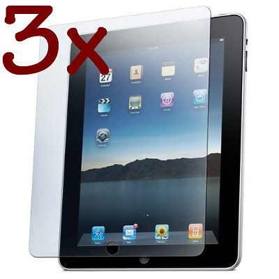 Anti glareClear LCD Screen Protector For Apple iPad 1