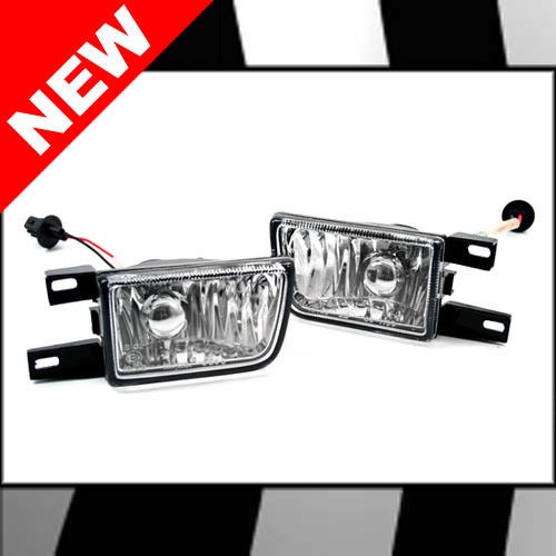 VW GOLF JETTA MK3 Front Bumper FOG & INDICATOR Lights DARK SMOKED by 