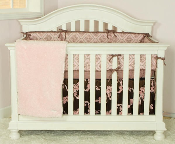 SELBY BY COTTON TALE DESIGNS CUPCAKE 4 PIECE CRIB BEDDING SET   NEW 