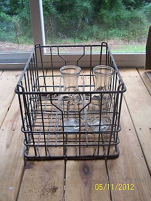 metal milk crate in Bottles & Containers