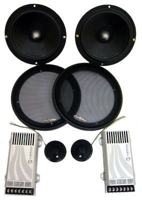 CS 265 PROFI PLUG RAINBOW 6.5 2 WAY COMPONENT SPEAKERS MADE IN 