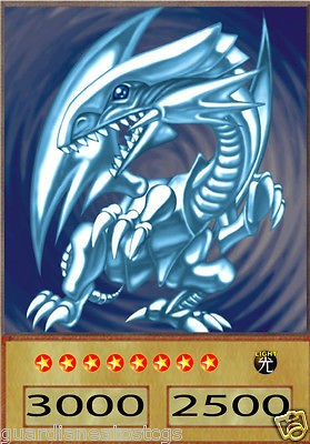 Yugioh Blue Eyes White Dragon L@@K ORICA HOT Anime Replica Common 