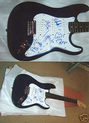 GWAR Signed GUITAR PROOF ODERUS URUNGUS DAVE BROCKIE CORY SMOOT