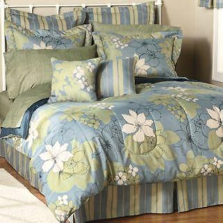 NEW PANDORA KING 14pc BED SET COMFORTER SHEETS PILLOWS WINDOW WHOLE 