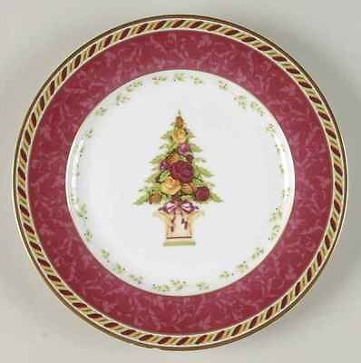 Royal Albert SEASONS OF COLOUR CRANBERRY Salad Plate