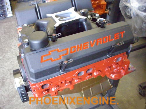 CHEVY 350 383 454 HP 4BOLT CRATE ENGINE ROCKY IRON 30GT