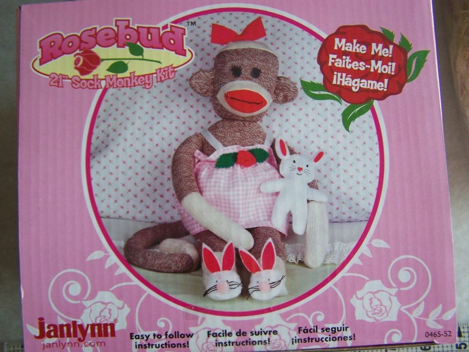 sock monkey kits in Sewing & Fabric