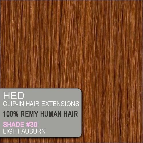 Clip In Remy Human Hair Extensions Full Head ANY COLOUR