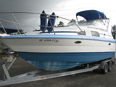 1992 Bayliner Ciera 2755 Cuddy Cabin Cruiser 2010 Engine & Trailer *WE 