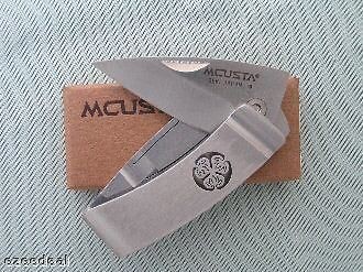 Mcusta Knives Aoi Crest Kamon Money Clip Folder