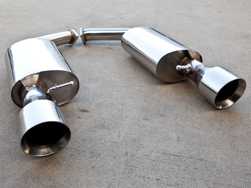 New Stainless Lexus SC300 SC400 Soarer Rear Axle Dual Exhaust Muffler 