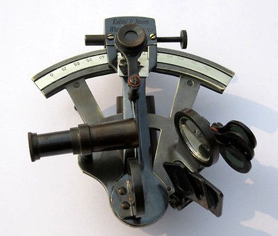 COLLECTABLE BRASS NAUTICAL GERMAN MARINE SEXTANT 4