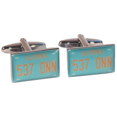 Starsky & Hutch Car Licence Plates Cufflinks BNIB