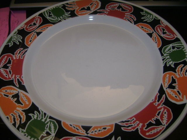 Steelite International Plate Crab Pattern 11 3/4 diameter