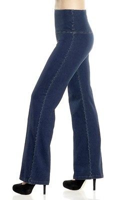 Lysse Perfect Wash Denim Knit Wide Leg Style 1610