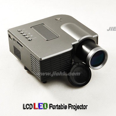 30 Lumen LED Mini/pocket projector games, theater, TV