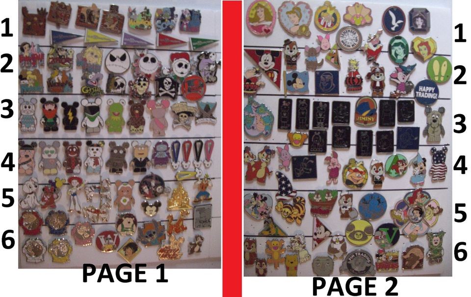 Disney Trading Pins Lots 100,200,300,40​0 & $4 Lanyards (50+ Styles 