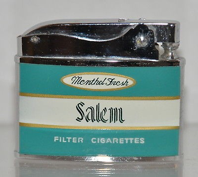 VINTAGE SALEM CIGARETTE LIGHTER   MADE IN JAPAN