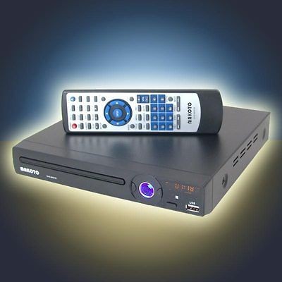 New Mini Region Free DVD/DivX/RMV​B Player w/USB Port