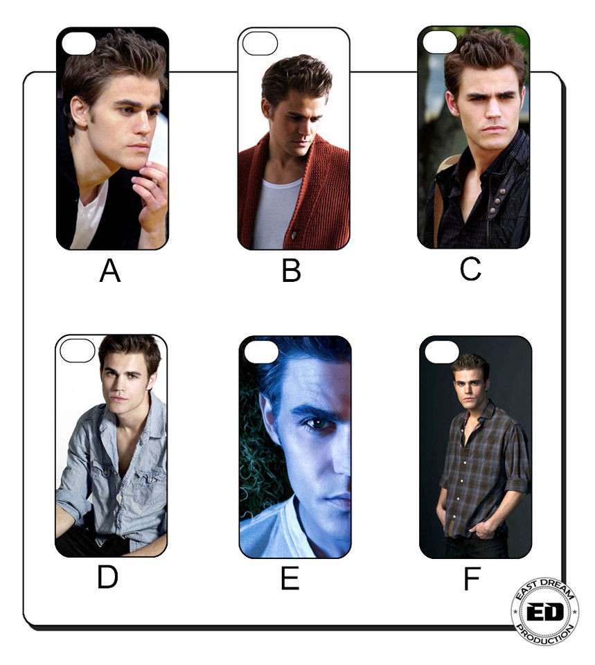 PAUL WESLEY IPHONE 4 4S 5 HARD BACK COVER CASE Vampire Diaries Stefan 