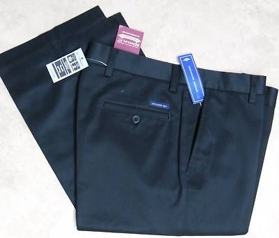 NWT Dockers Flat Performance Pants Black 38 x 29