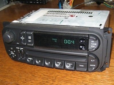   JEEP DODGE RAM 1500 2500 3500 T&C CD RADIO (Fits Dodge Stratus