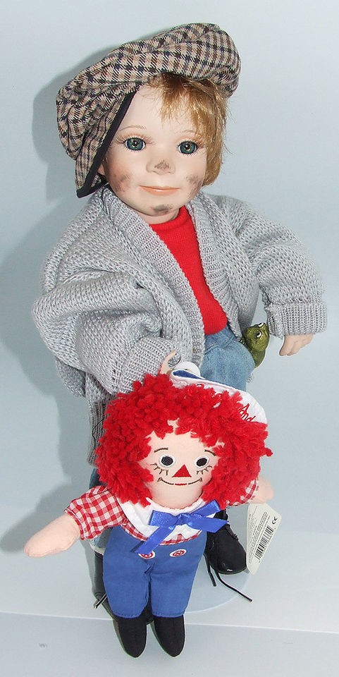 NEW LINDA STEELE 15 ZACK PROCELAIN DOLL LTD ED. #204 RAGGEDY ANDY 