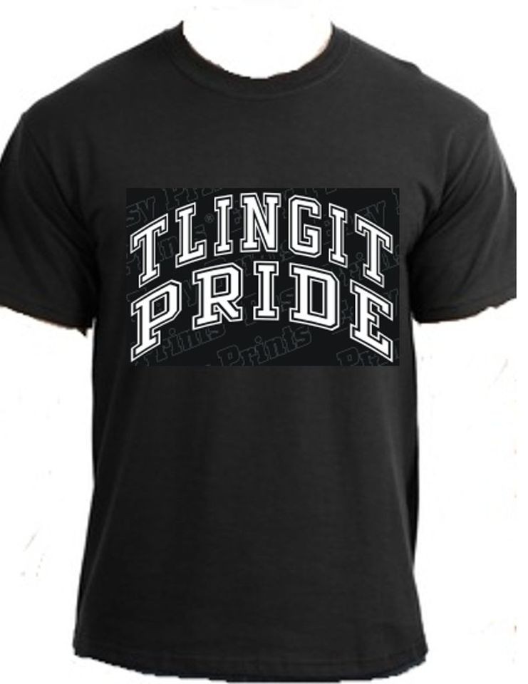 TLINGIT PRIDE American Indian Trading Alaska t shirt