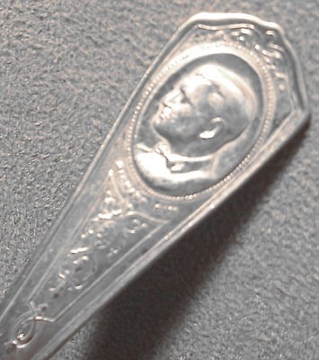 1925 Silent Movie Star RAYMOND NAVARRO Silver Tea Spoon Oneida   L 