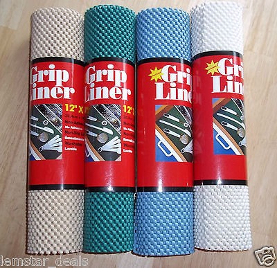 Grip Liner Non Adhesive Drawer Cabinet Liner Set 2 Rolls U Pic Color 