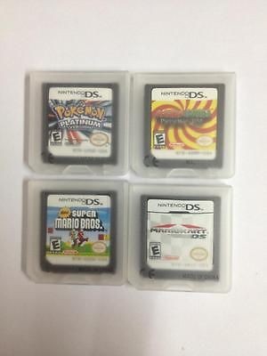 4PCS/lot pokemon platinum and Mario & Luigi ario Mario Kart and Super 