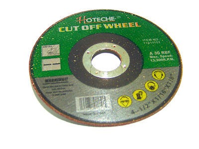 HOTECHE 100 PC 4 1/2 X 1/16 X 7/8 METAL CUT OFF WHEEL FOR ANGLE 