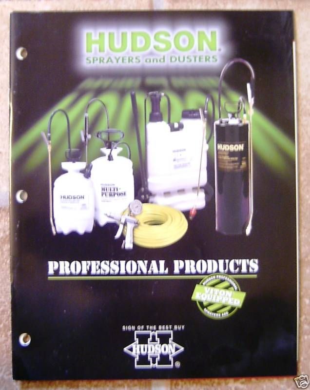 Hudson Sprayers & Dusters   Professional & Consumer Cat