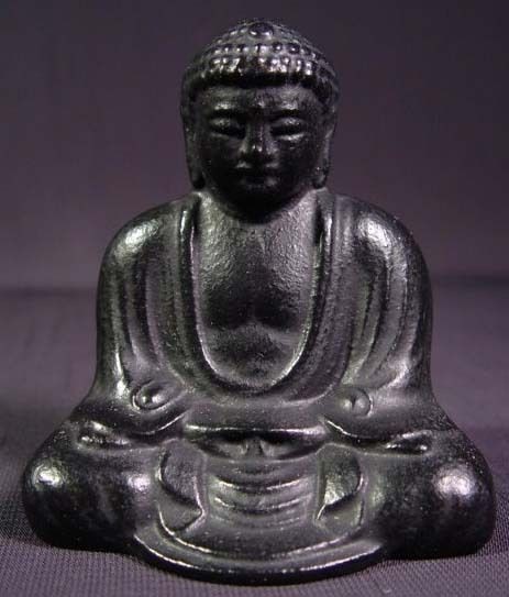 Kamakura Daibutsu Buddha Paperweight Metal Souvenir