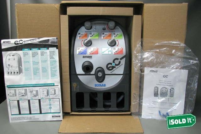 NEW ECOLAB QC 9202 2028 JANITORIAL SUPPLY MULTI PRODUCT QC DISPENSER 