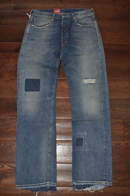   Vintage Clothing 1947 501 Clifford Rock Selvedge Big E Blue Jean £210