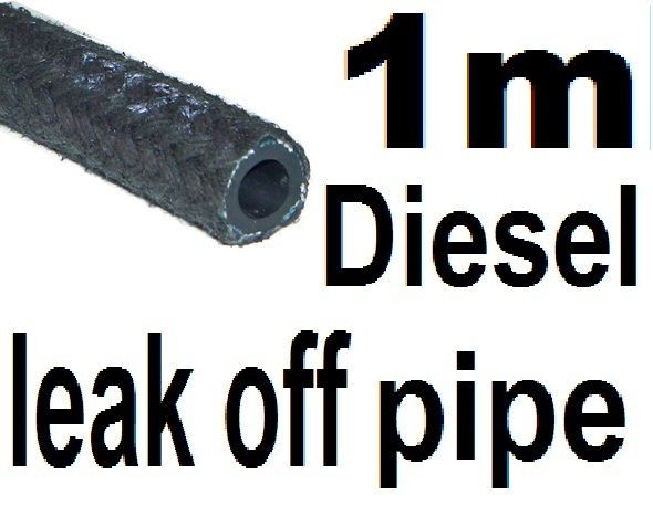 NEW 1 METRE diesel engine spill leak off braided pipe hose, CHEAP 3 