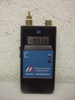 Meriam Instrument Digital Manometer D0100P 100 psig