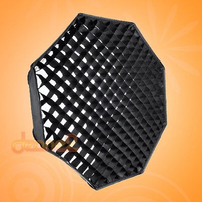 Godox Pro Octa 120cm softbox soft box + honey comb Grid for Studi 