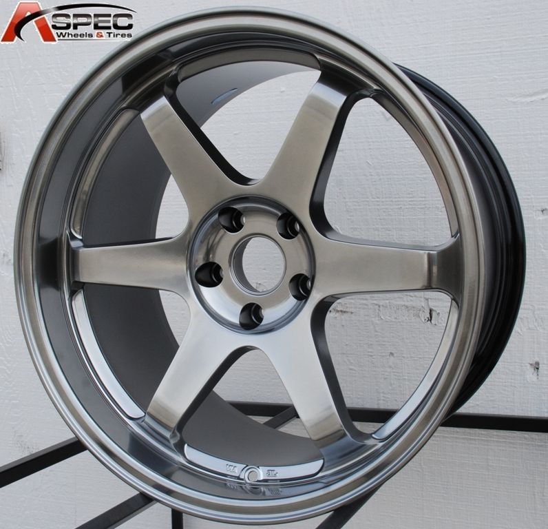 18X9.5/10.5 VARRSTOEN ES221 WHEELS 5X114.3 RIM ET12/15M HYPER BLACK 