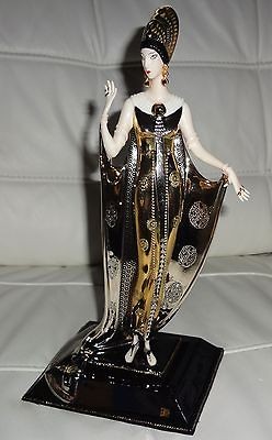 Franklin Mint Erte Isis figurine statue 11 tall LTD Sevenarts RARE 