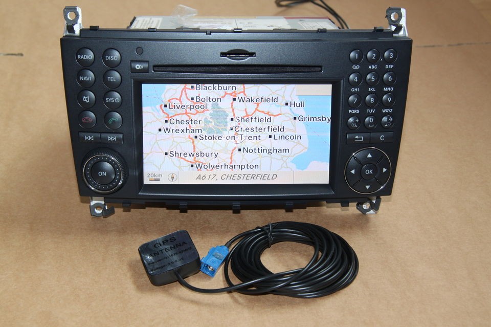   Benz W203 CLC W463 G Wagen Command NTG 2.5 HDD DVD Navigation SD 