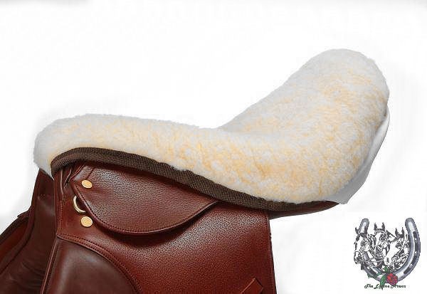 New Soft Fleece Seat Saver Cushion for Western Saddle Horse Tack